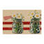 Nappe rétro vintage à motif marguerite Mason