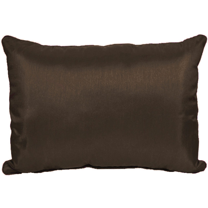 Coussin Kiera, Or, 12 po x 18 po, Rectangulaire