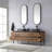 Northcutt 72'' Double Bathroom Vanity with Stone Top