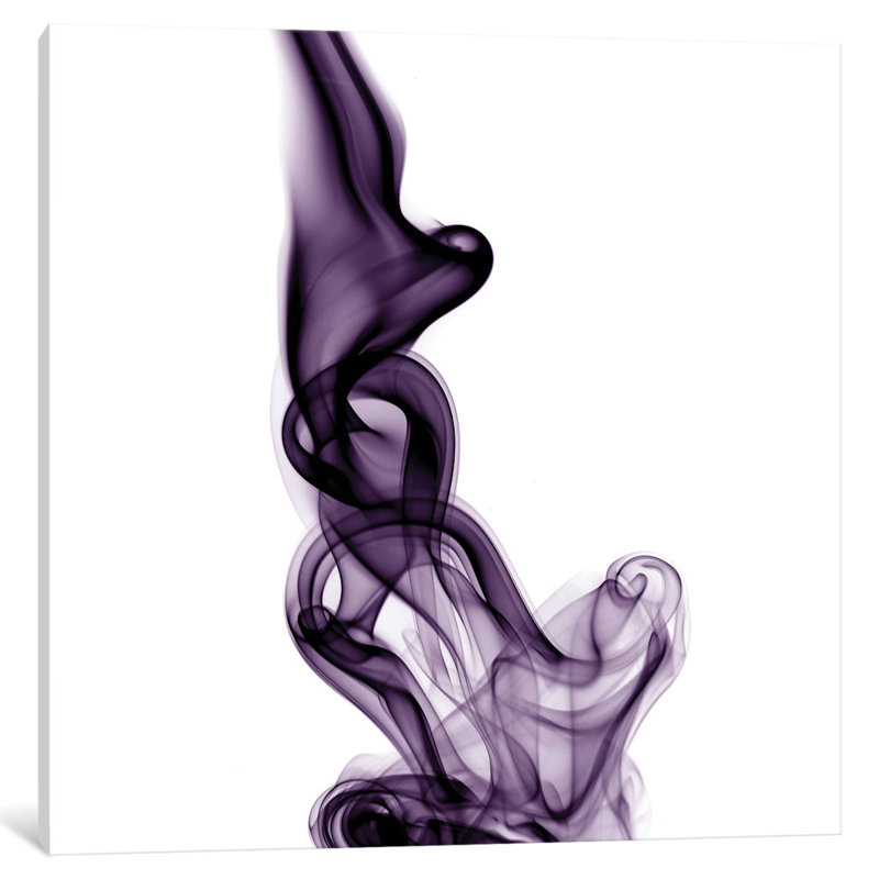 «Smoke VII», impression sur toile, H 26 po x l 26 po x p 1,5 po, Toile tendue, Pas de tapis