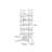 Modern acrylic multi-layer display bookcase-575597679