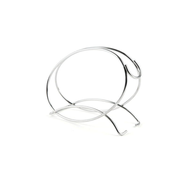 Elegance Wine Bottle Rack Silver