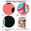 «Afro American Colorful Retro Collage I - Abstract Portraits», art mural-439394336-439394351
