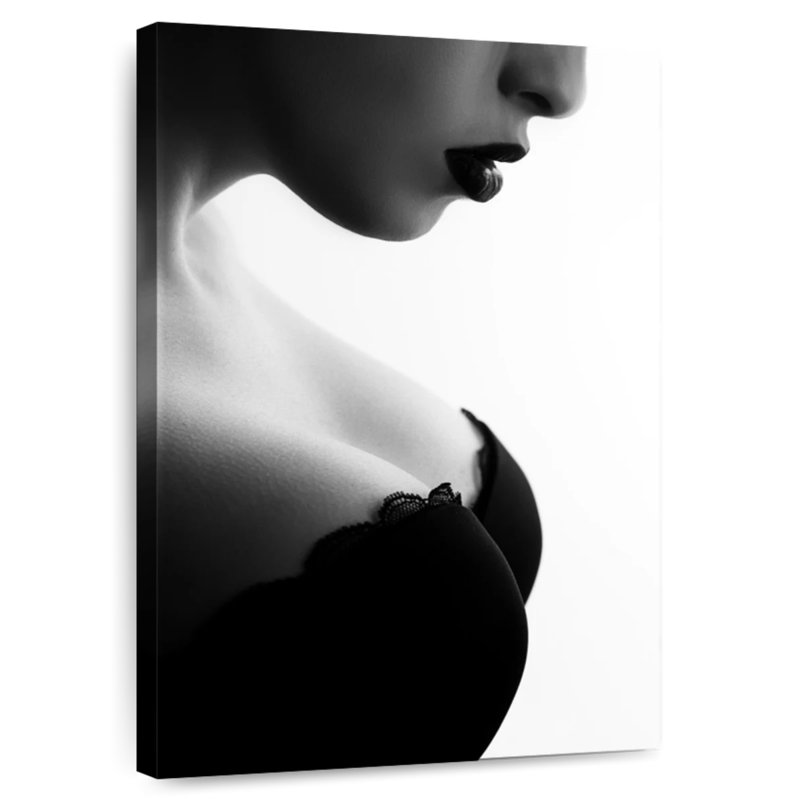 Leisha Busty Female Portrait, 30" H x 20" W