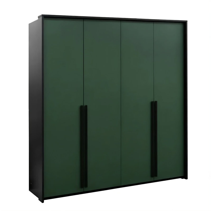 Bonis Manufactured Wood Wardrobe, Green