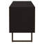 Meuble télé gris anthracite 2 portes