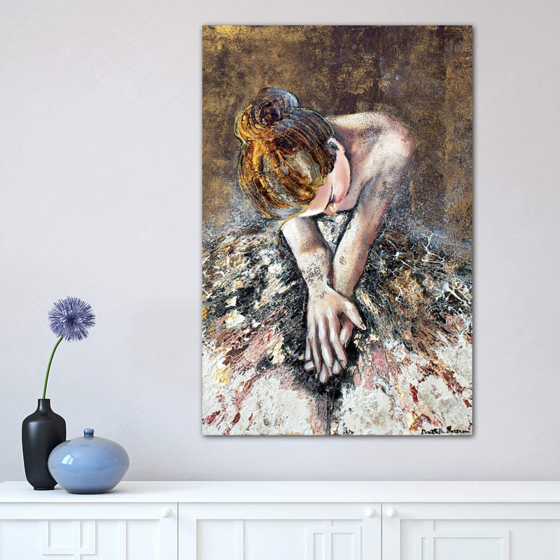«Lost ...» par Donatella Marraoni - reproduction imprimée, Toile tendue, H 26 po x l 40 po x 1,5 po