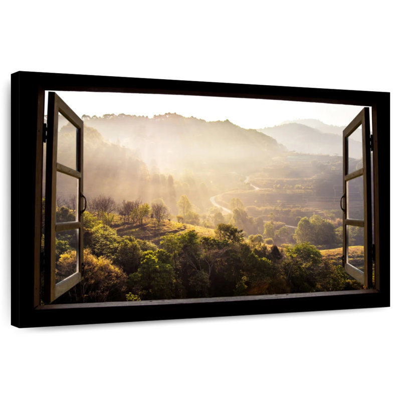 Vue de la fenêtre Alvord, H 30 po x l 45 po