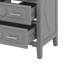 Ensemble de meuble-lavabo simple 30 po avec lavabo en céramique 30 po et 3 tiroirs-116925752-116925757