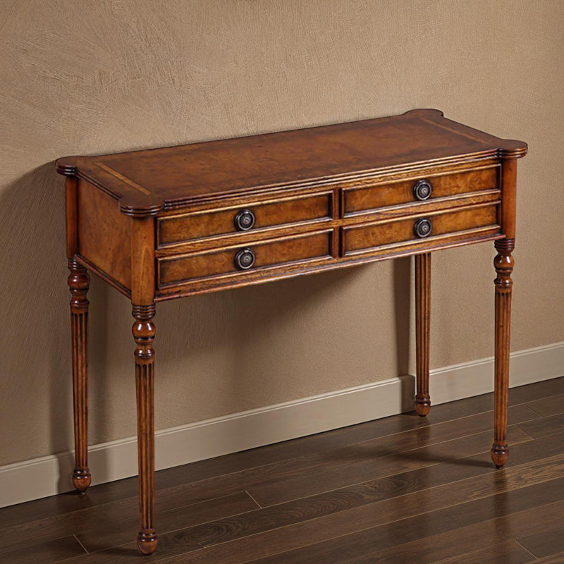110cm Solid Wood Console Table
