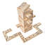 Jeu en bois de pin culbute