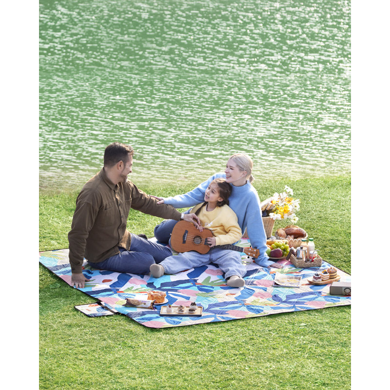 Picnic Blanket, Large Waterproof Picnic Mat , 28cm H x 52cm W x 41cm D