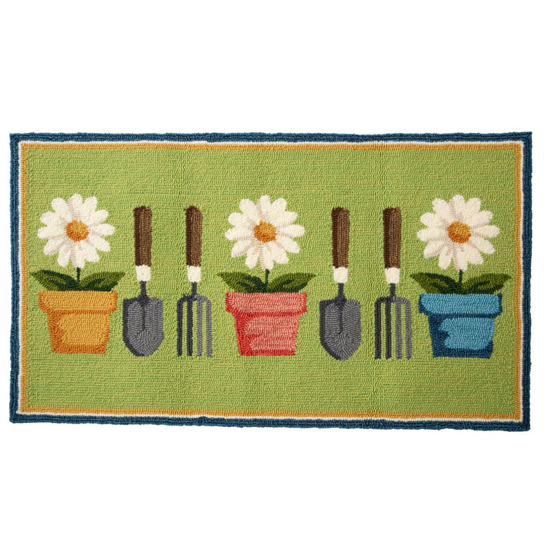 Tapis décoratif d'intérieur / extérieur 24 po x 42 po