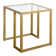 Oscar Glass Top End Table