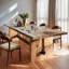 Ensemble de table à manger en bois massif Fashion Classic   -111466828