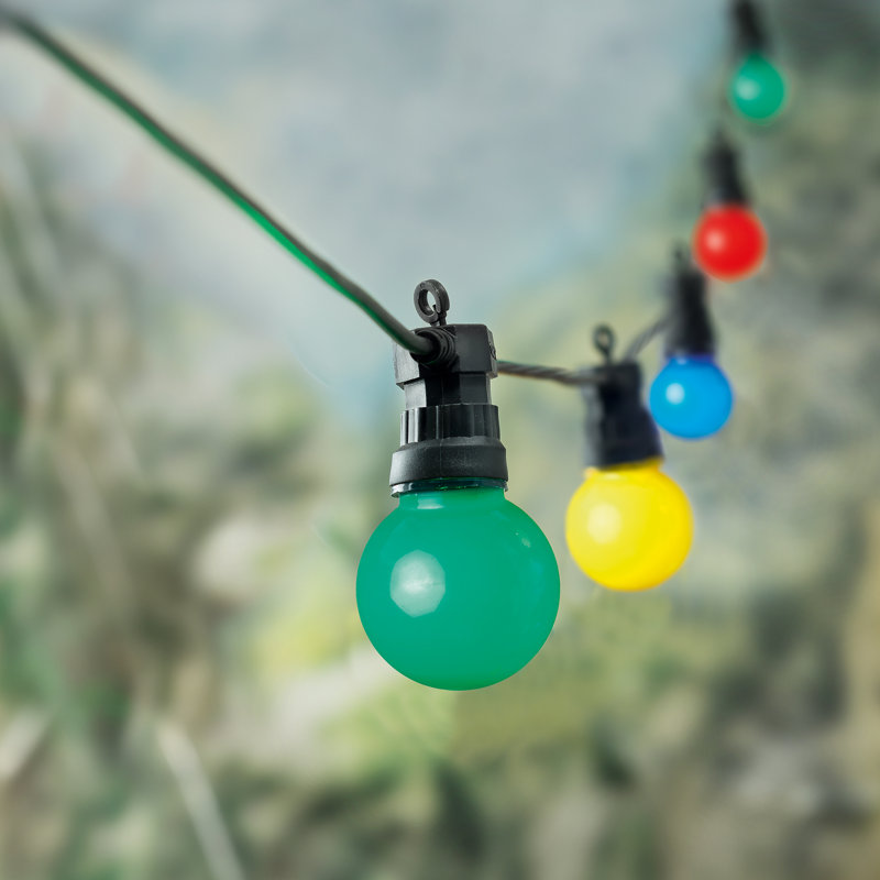 300cm LED Battery Powered 10 - Bulb String Light