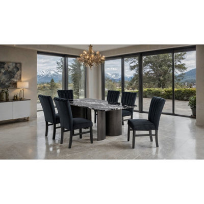 Abdul 7-piece Dining Table Set