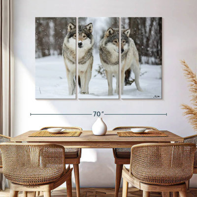 Brampt Wolves In Langedrag Nature Park