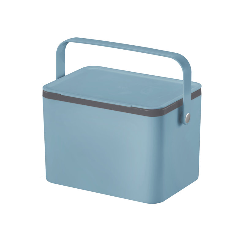 Plastic Manual Lift Waste Bin - 4L
