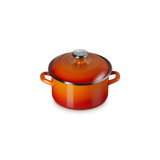 Le Creuset Enamel On Steel Petite Stockpot 3.8Qt. Flame