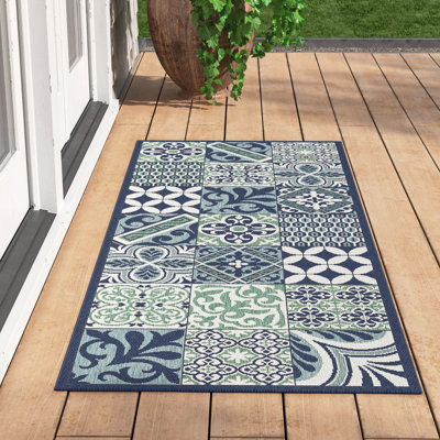 Palermo Ikat 80cm X 200cm Indoor / Outdoor Area Rug