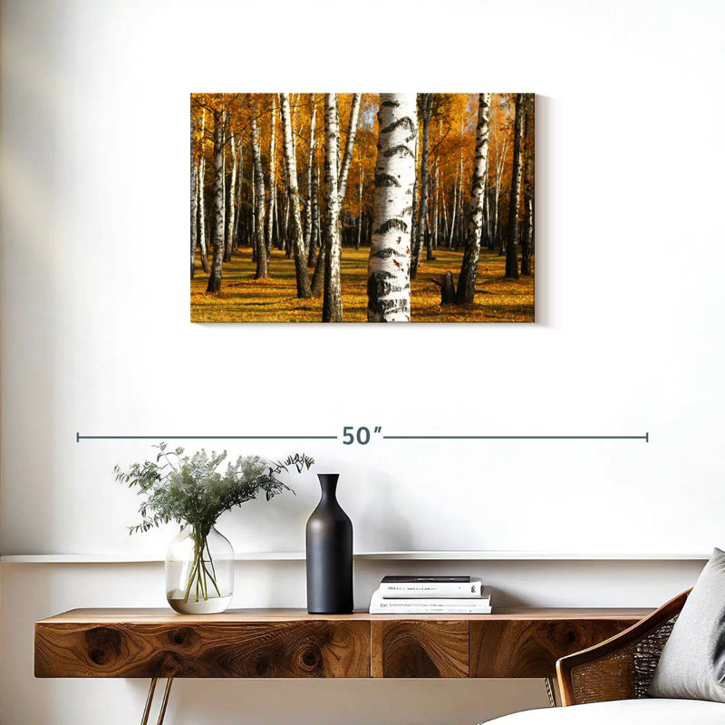 Alvord Golden Birch Grove, 20'' H x 30'' W