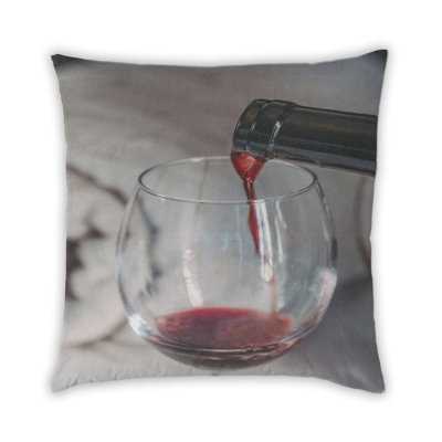 Coussin Drinks Wine