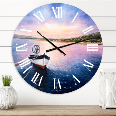 Horloge murale Lake House