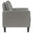 Lalittah Upholstered Track Arm Accent Chair Grey-43954852