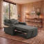 Fauteuil-lit convertible 3-en-1 avec dossier réglable, support pour téléphone et port de charge USB-888678166