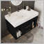 Ensemble de meuble-lavabo mural flottant 29,9 po-1401801513-1401801519