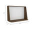 Bureau mural Afrec, tablette simple