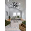 Sapphire Azure Halo Blue Grey Medallion Abstract Area Rug-1680307815