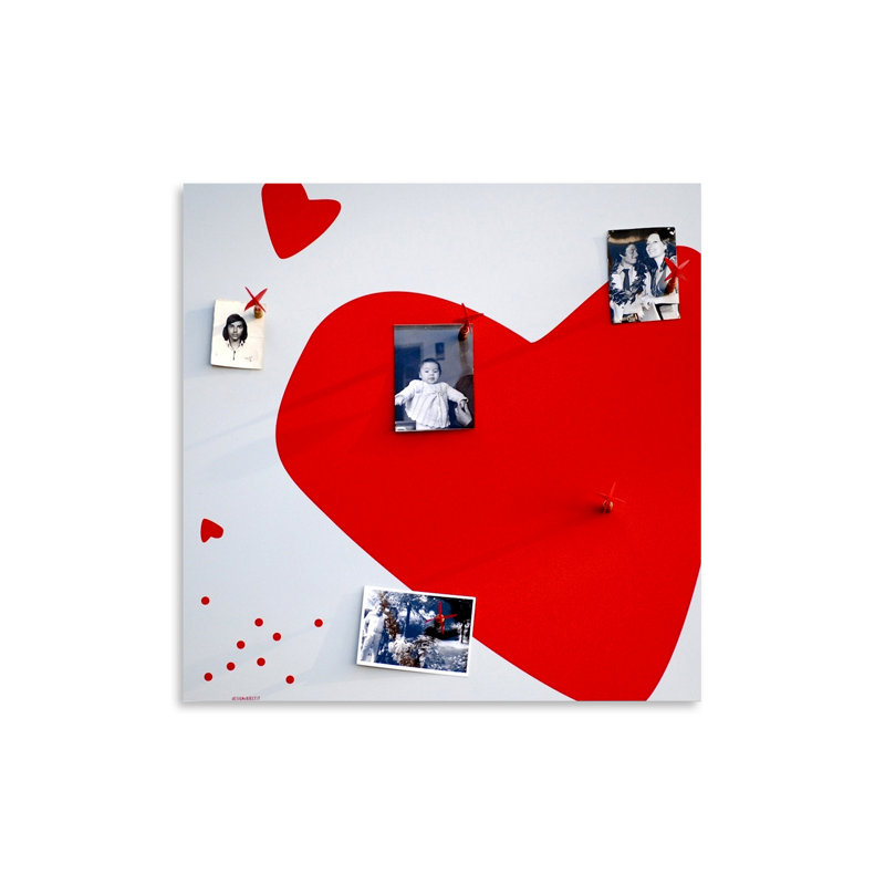Magnetic Metal Photo Memo Board