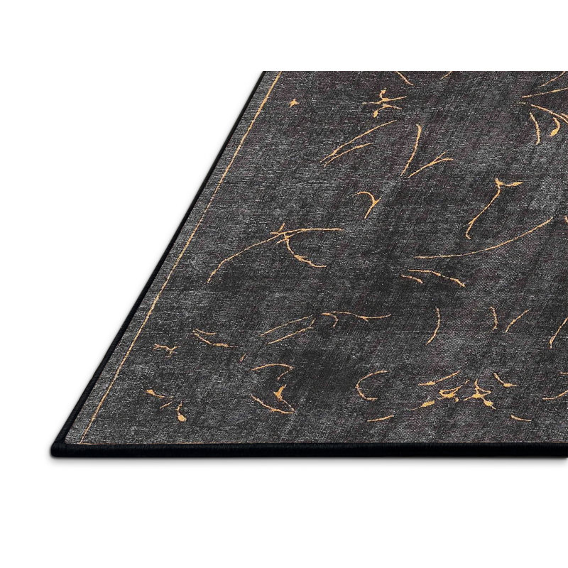 Tapis gris/beige traditionnel, Rectangle 3 pi x 5 pi