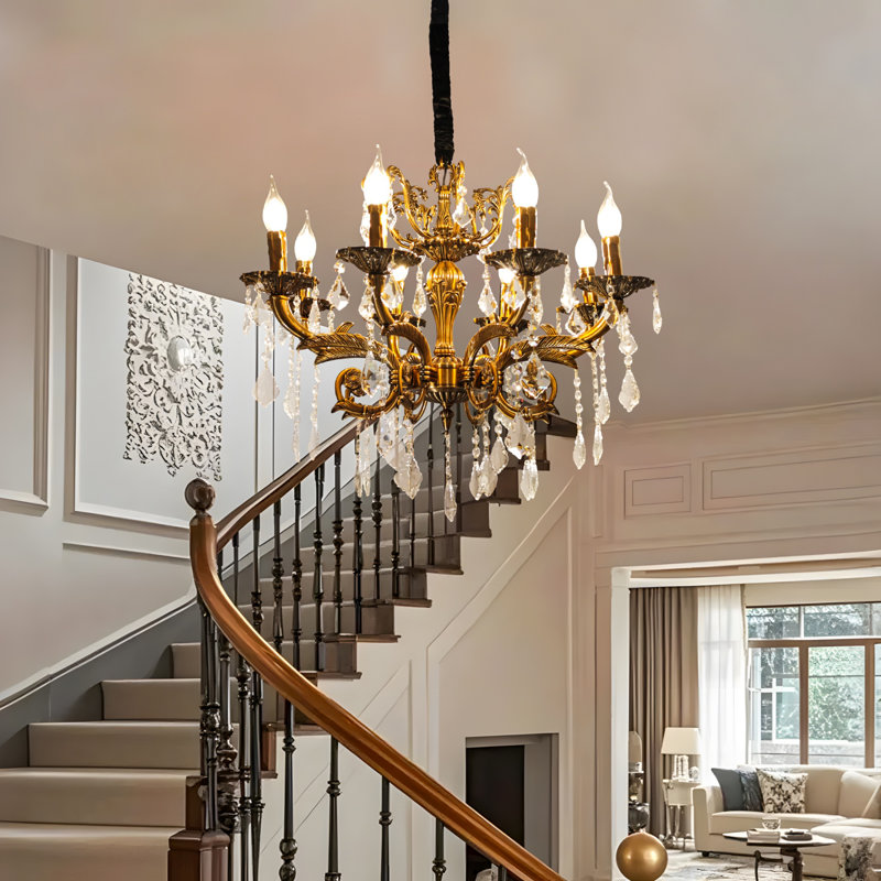 Chandelier, 3050 Lumens, 8 Lights