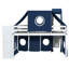 Lit mezzanine avec tente et tour-110899588-110899589