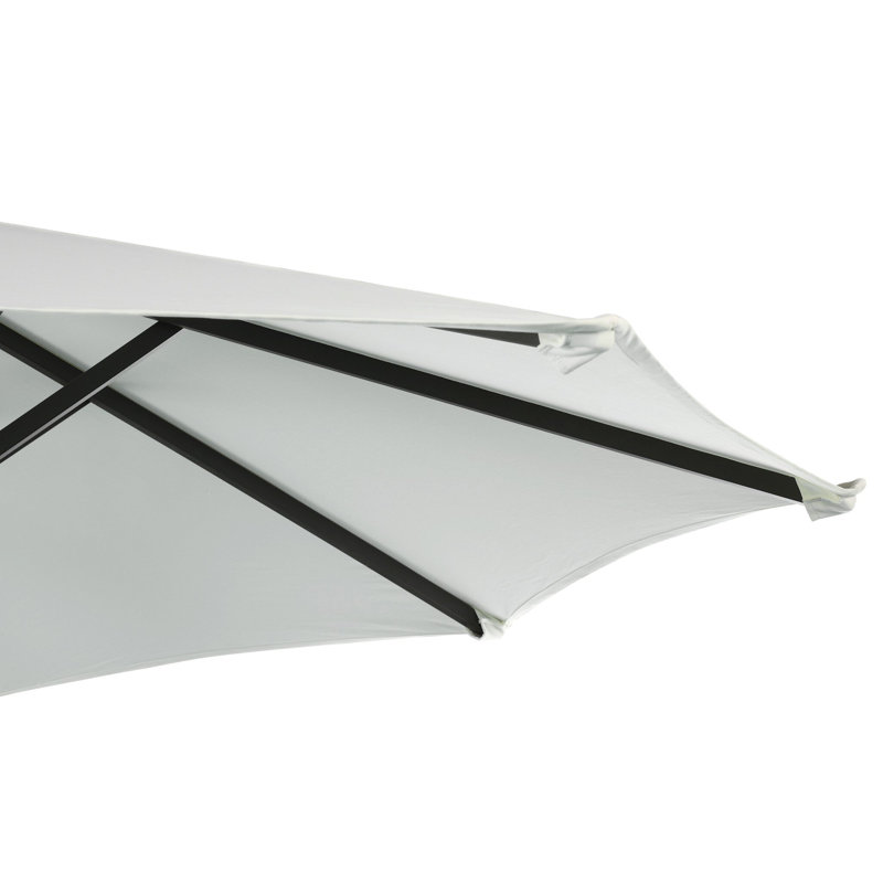 Baska 118 in. W Round Market Umbrella, 102.25" H x 118" W x 118" D