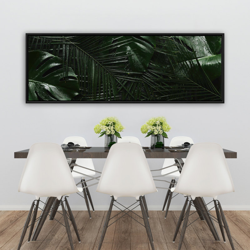 «Jungle tropicale» sur, H 20 po x l 60 po