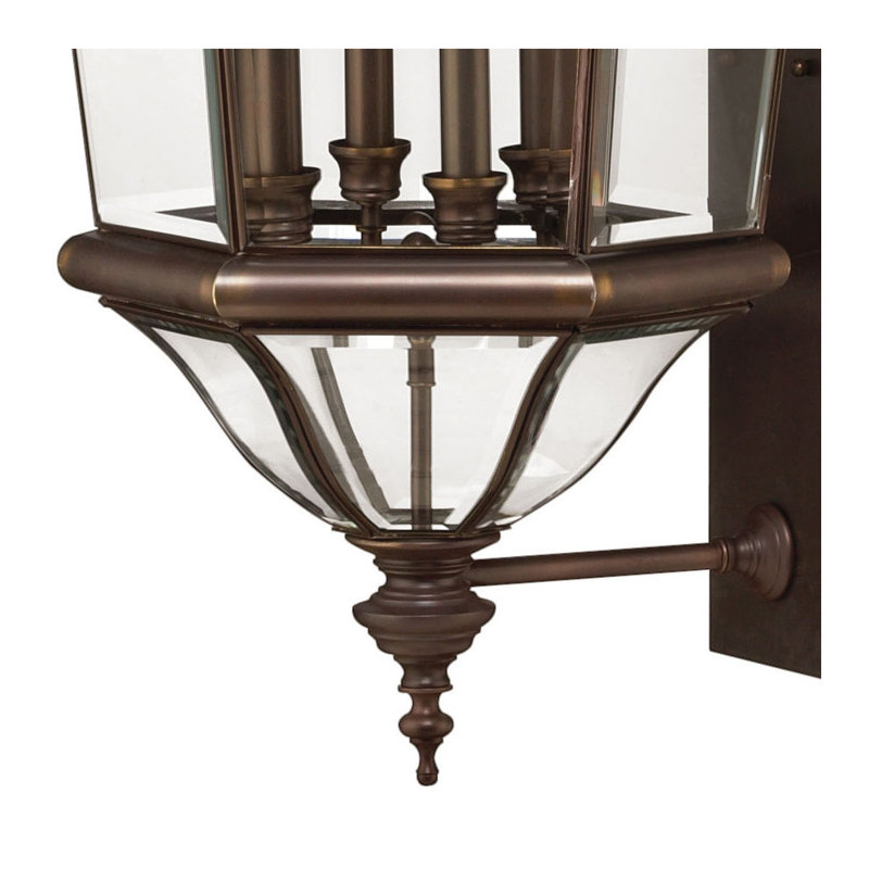 Augusta 4-Light Outdoor Wall Lantern