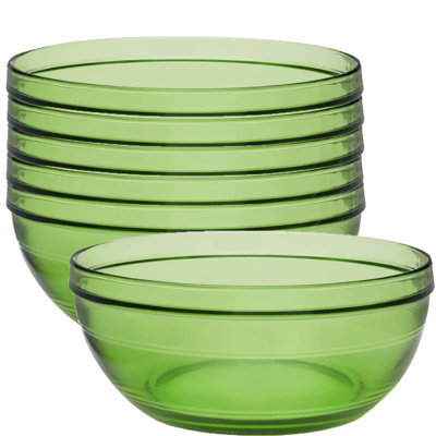 Bol empilable vert Duralex Lys 20,5 cm