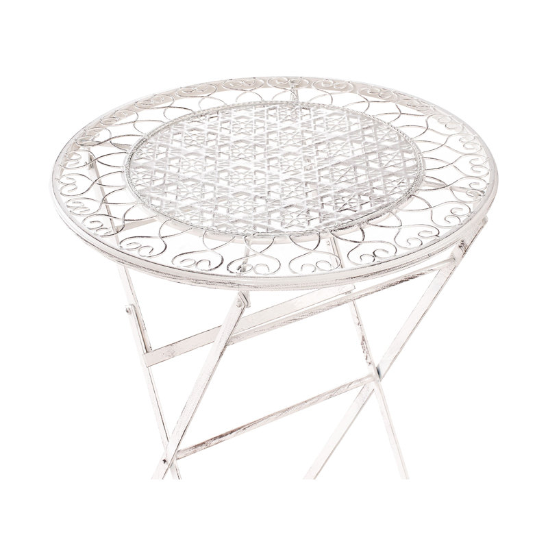 Trieste Lily Manor Bar Set with Iron Frame and Metal Outer Material