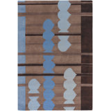 Avalisa Brown/Green Area Rug