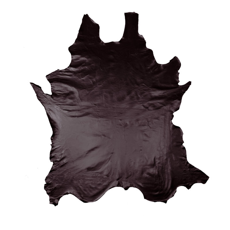 Tudor Mahogany Leather Hide Half