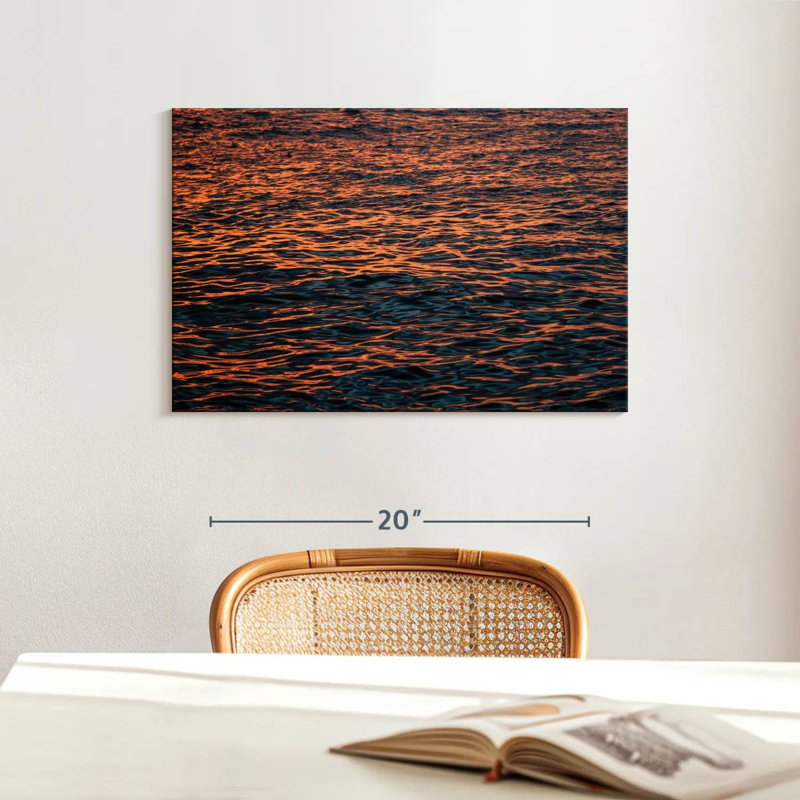 Gillard Ocean Ripples, 16" H x 24" W