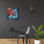 «Still debout» par Rey Klimt, art mural en verre acrylique