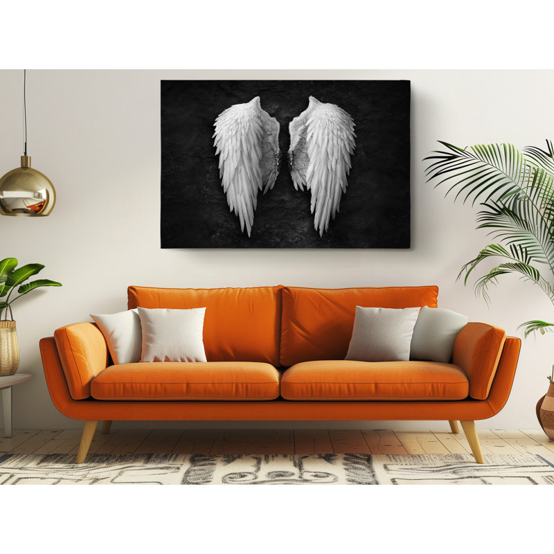 Impression sur toile Banksy Broken Angel Street, H 24 po x l 36 po