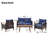 4-Piece Patio Seating Set With Wood Table-922795620