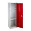Casier pour enfant à 1 porte avec serrure à clé à 1 porte H 48 po x l 15 po - Rangement pour les écoles, la salle de sport, la maison - Comprend une tablette, des crochets, une ventilation et un porte-carte - Assemblage facile-106881234-129743717