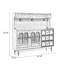 Buffet en noyer massif et bois manufacturé-95136941